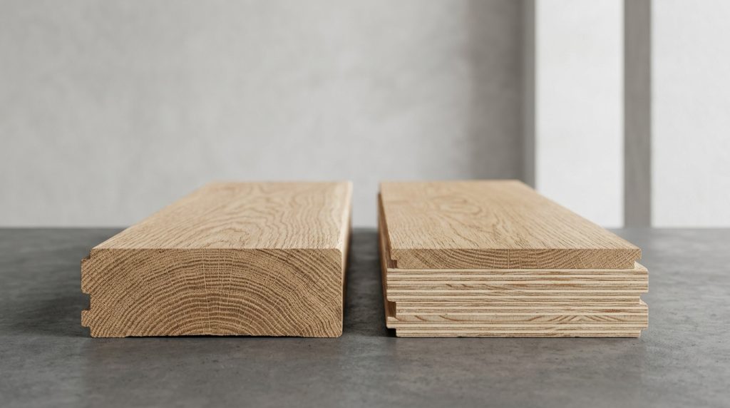 Engineered Wood vs Solid Hardwood (Critical Decision Section)