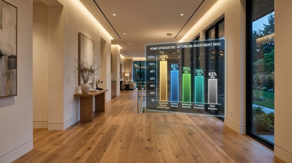 Hardwood Flooring ROI vs Other Home Upgrades