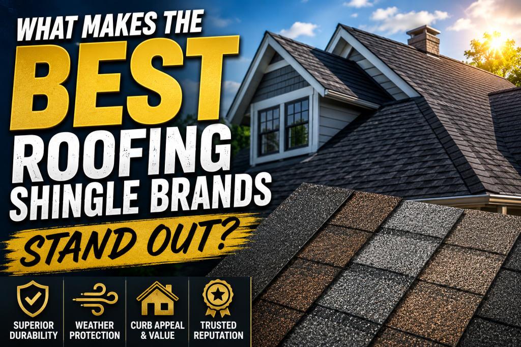 What Makes the Best Roofing Shingle Brands Stand Out