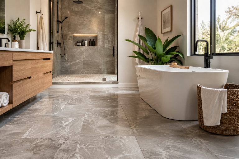 bathroom flooring options