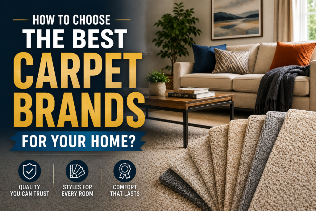 How to Choose the Best Carpet Brands for Your Home?