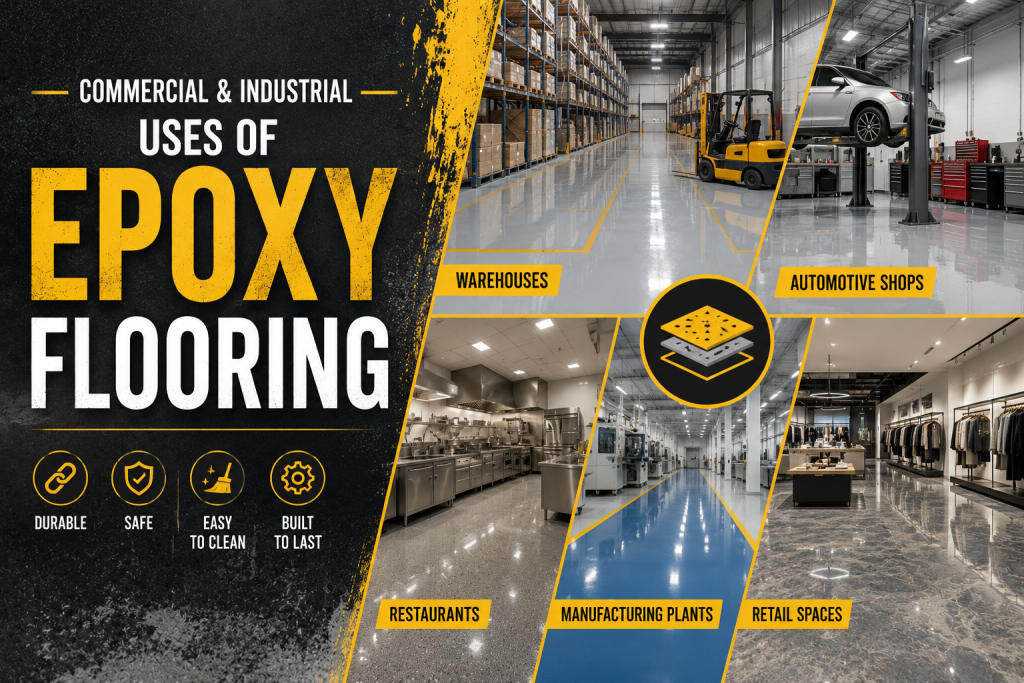 Commercial and Industrial Uses of Epoxy Flooring