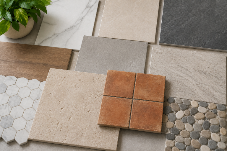 types of tile flooring