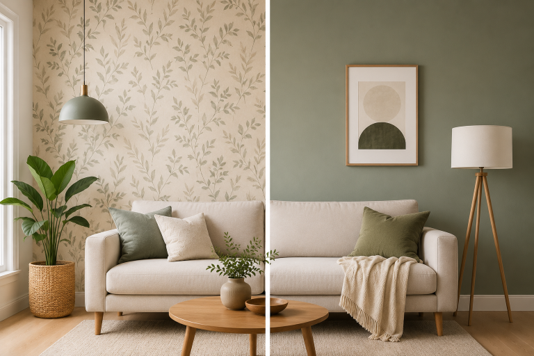 Wallpaper vs Paint Which Is Better for Interior Walls
