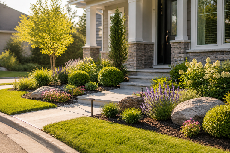 front yard landscaping cost