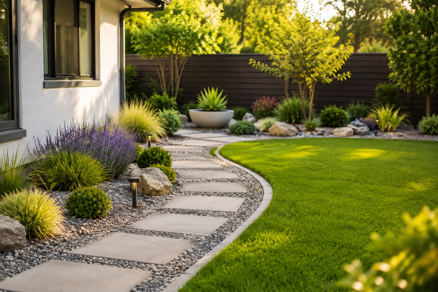 low-maintenance landscaping ideas