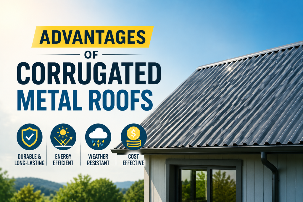 Advantages of Corrugated Metal Roofs