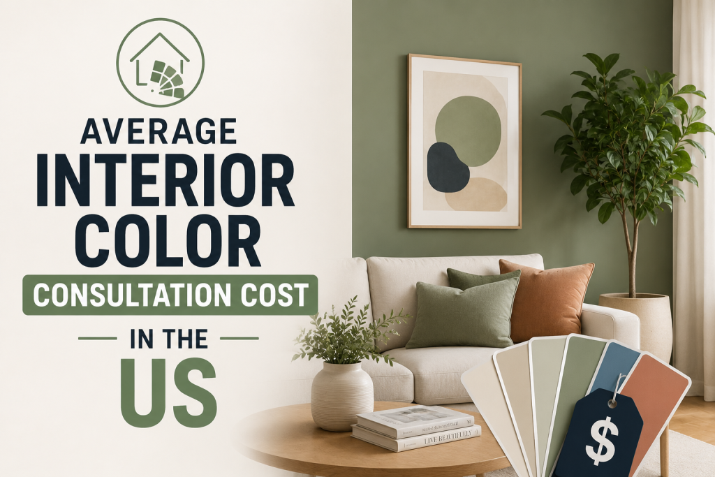 Average Interior Color Consultation Cost in the US