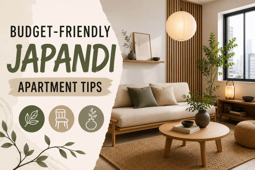 Budget-Friendly Japandi Apartment Tips