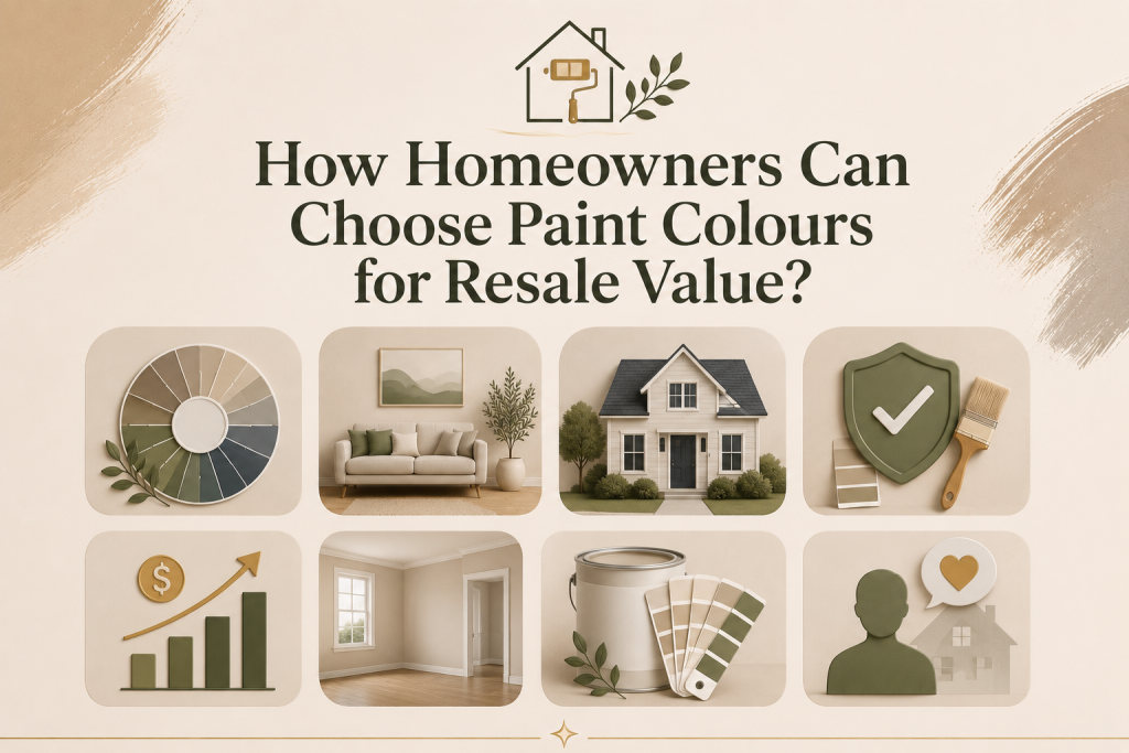 How Homeowners Can Choose Paint Colours for Resale Value?