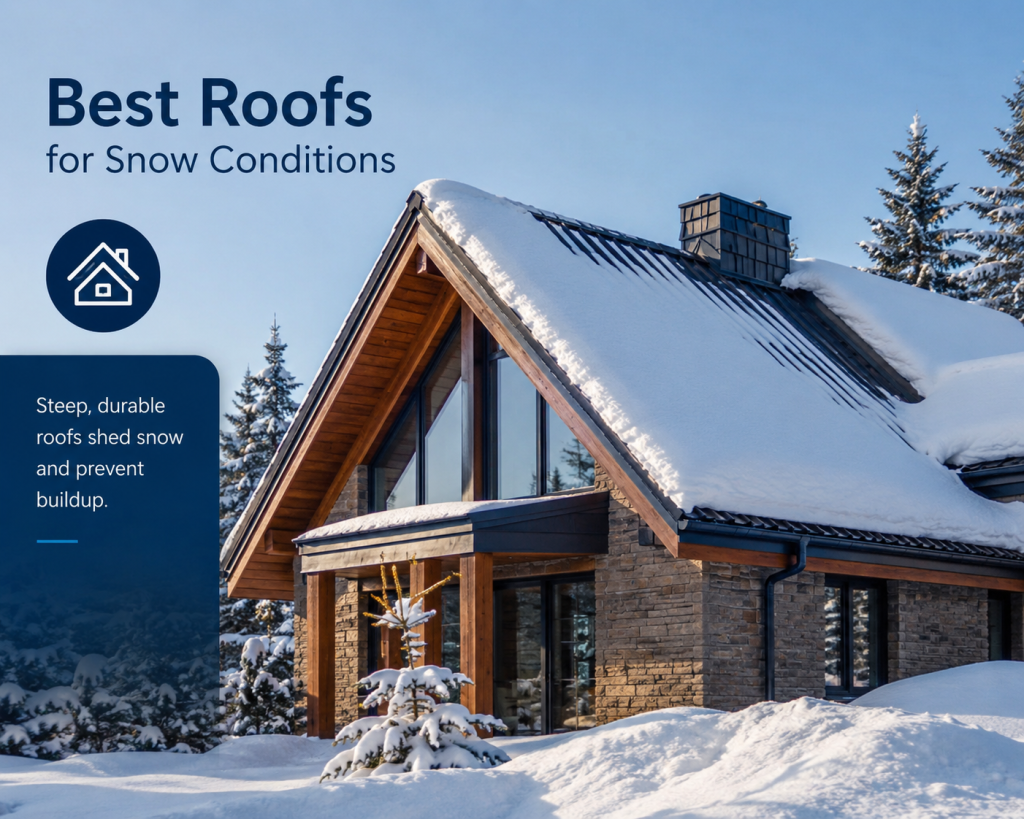 Choosing the Best Roof for Snow Based on Your Home