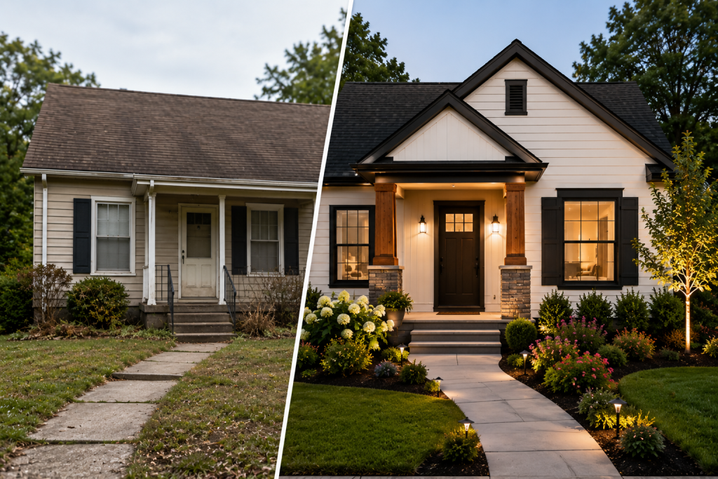 Curb Appeal Remodeling (Bundling Exterior Upgrades for Maximum Impact)