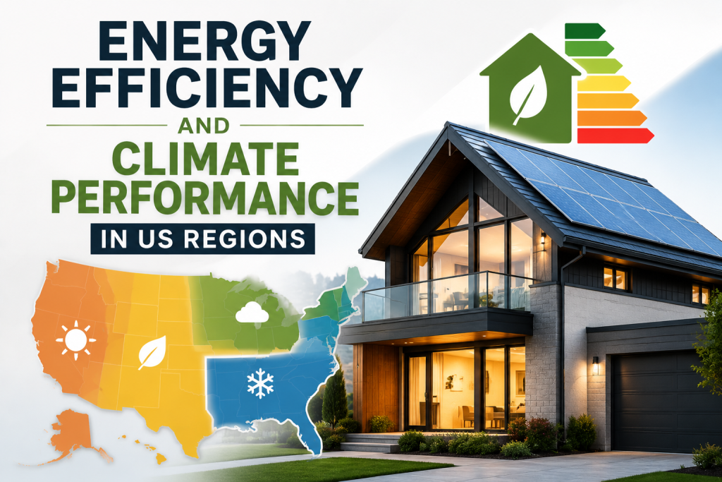 Energy Efficiency and Climate Performance in US Regions