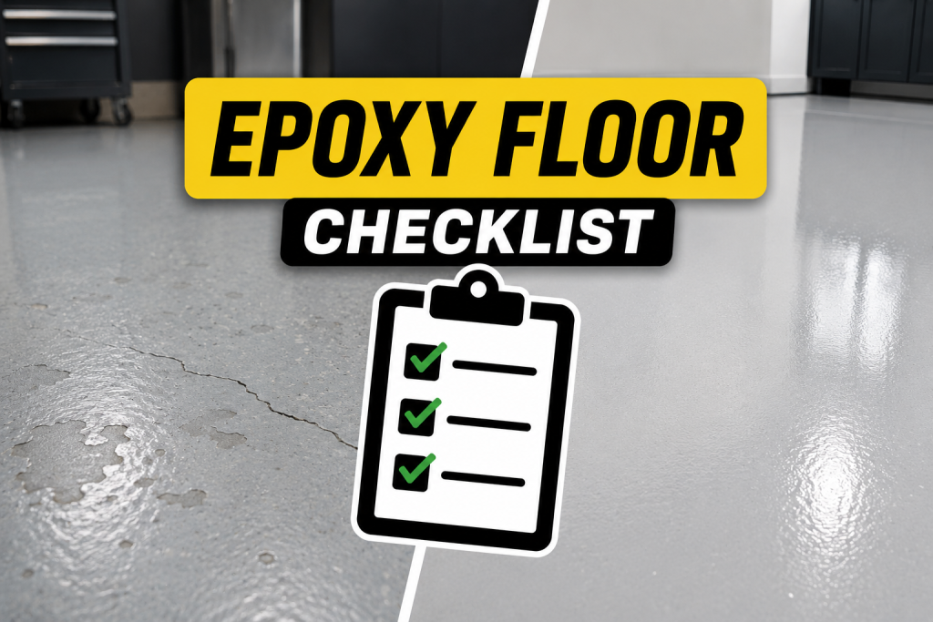 Epoxy Floor Troubleshooting Checklist