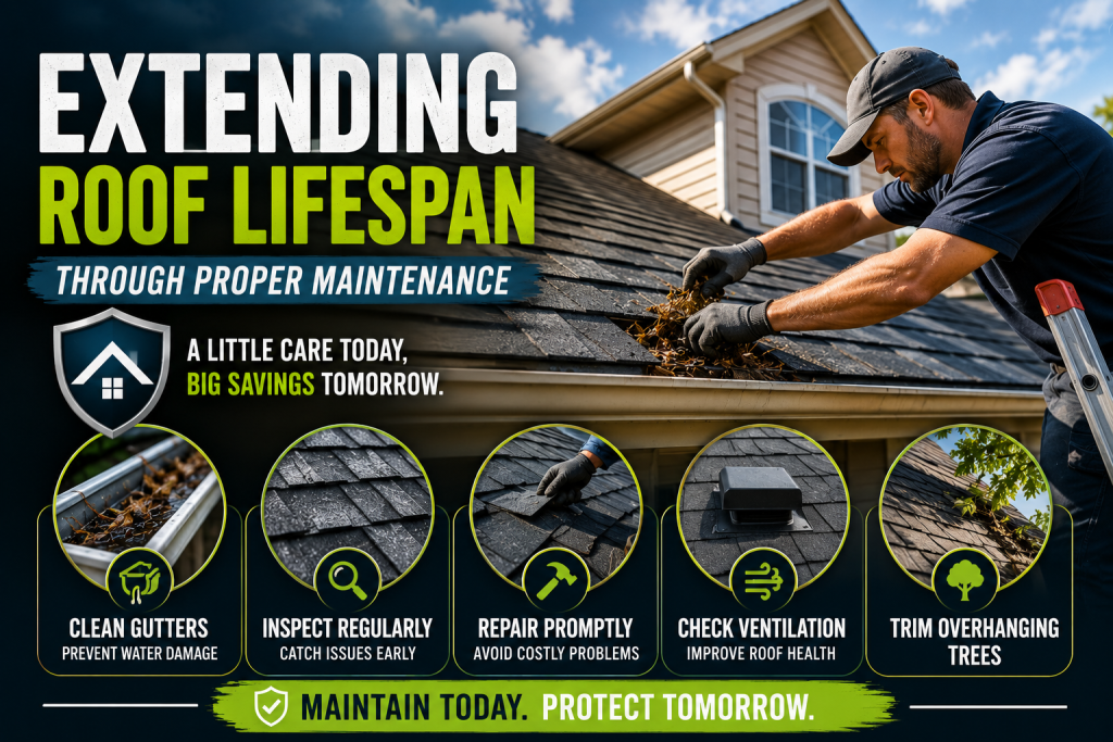 Extending Roof Lifespan Through Proper Maintenance