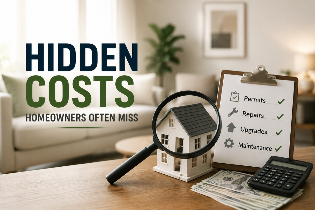 Hidden Costs Homeowners Often Miss