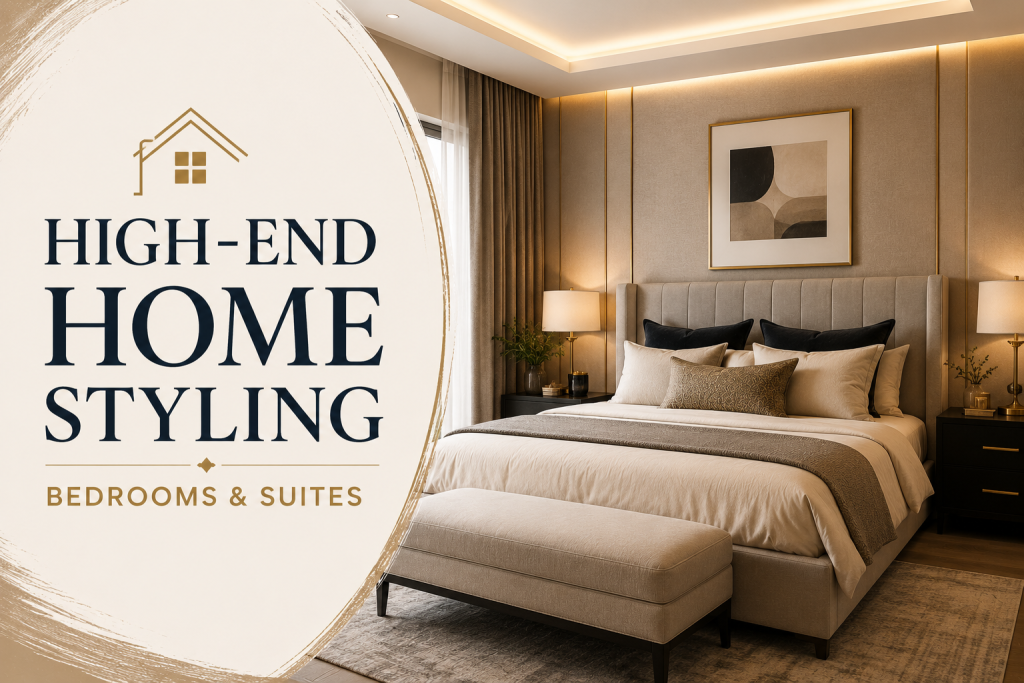 High-End Home Styling for Bedrooms and Suites