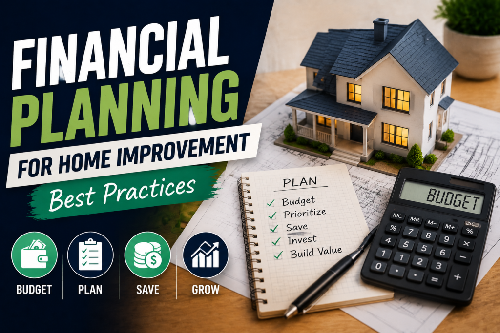 Home Improvement Financial Planning Best Practices