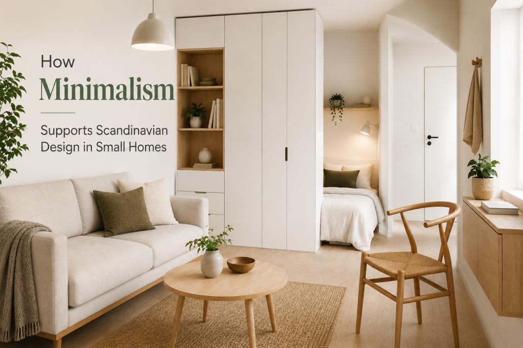 How Minimalism Supports Scandinavian Design in Small Homes