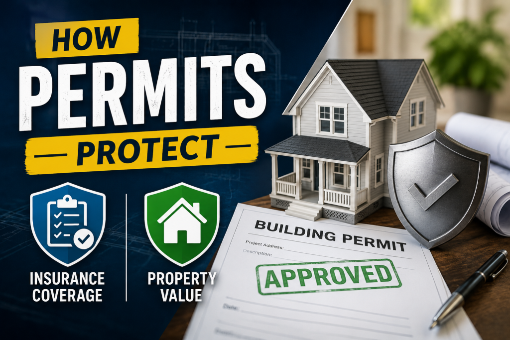 How Permits Protect Insurance Coverage and Property Value