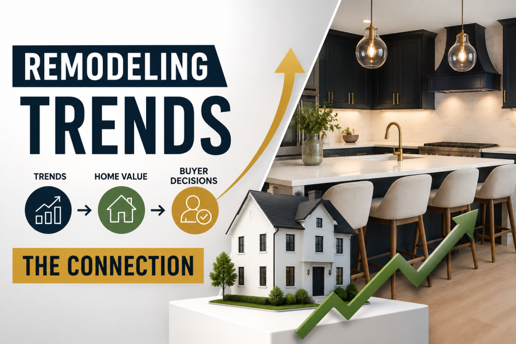 How Remodeling Trends Home Value Connections Influence Buyer Decisions
