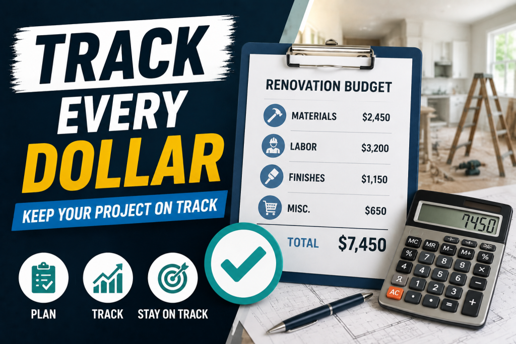 How Renovation Expense Tracking Keeps Projects on Track