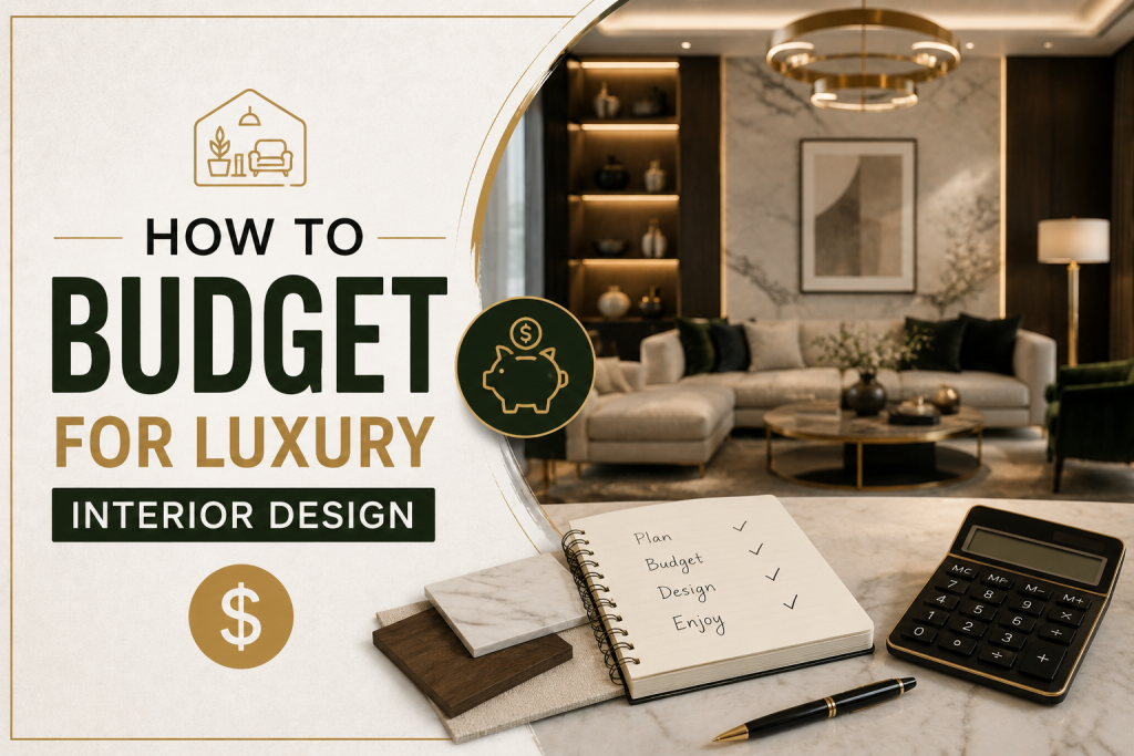How to Budget for Luxury Interior Design