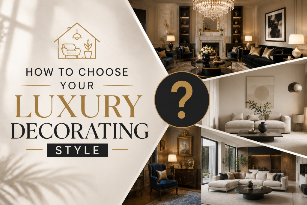 How to Choose Your Luxury Decorating Style