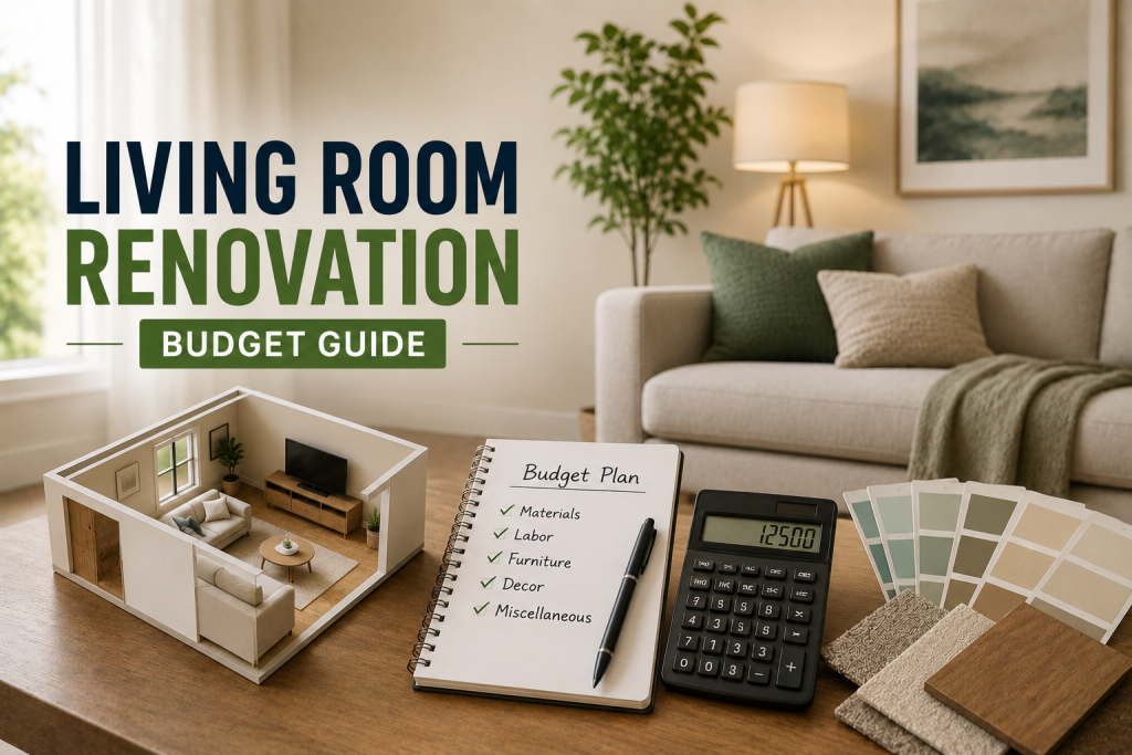 How to Create a Realistic Living Room Renovation Budget