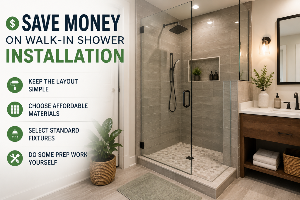 How to Save Money on Walk-In Shower Installation Cost