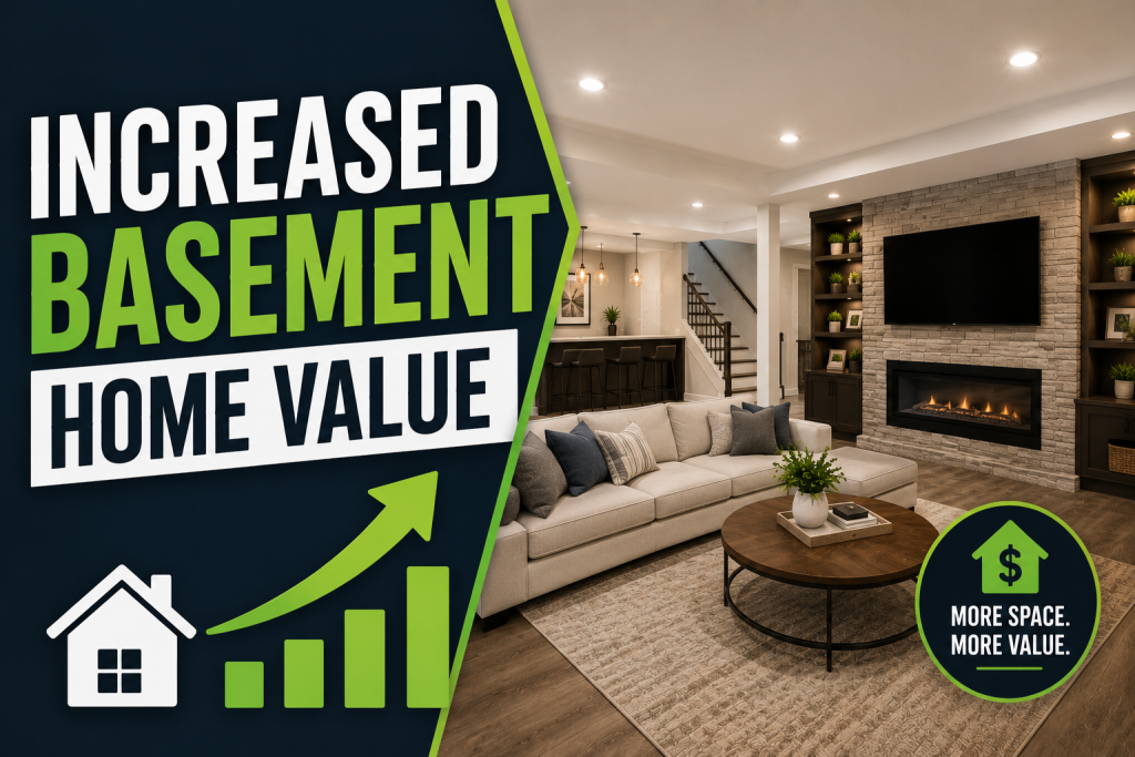 Increased Basement Home Value