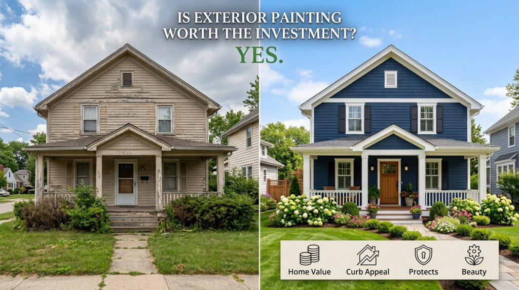 Is Exterior Painting Worth the Investment?