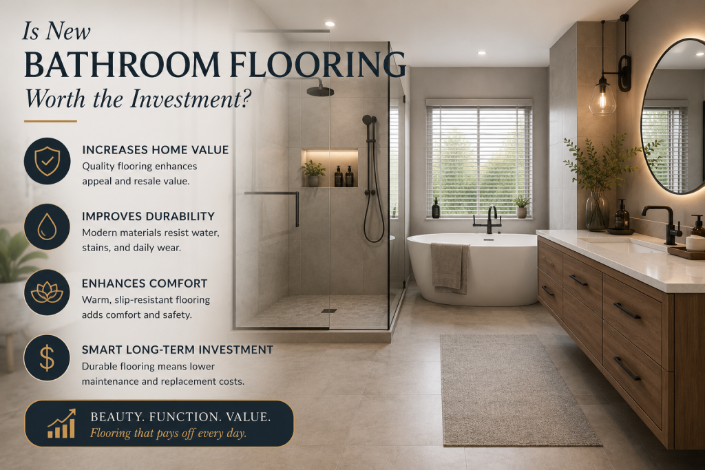 Is New Bathroom Flooring Worth the Investment