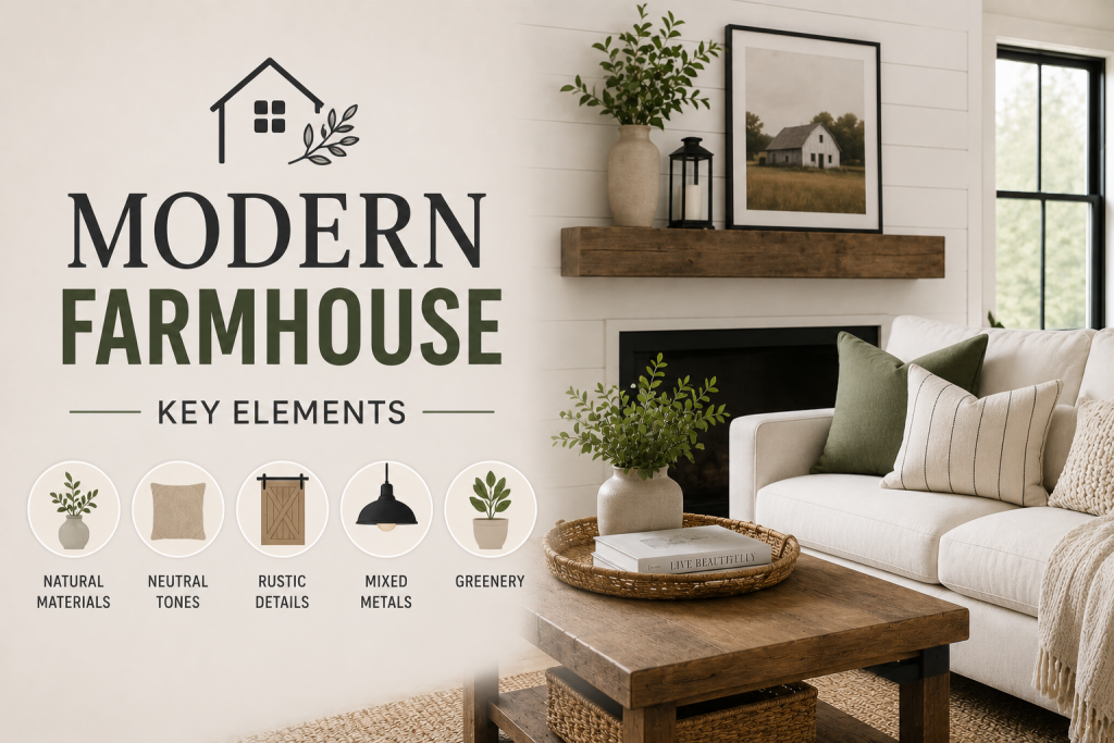 Key Elements of Modern Farmhouse Decor