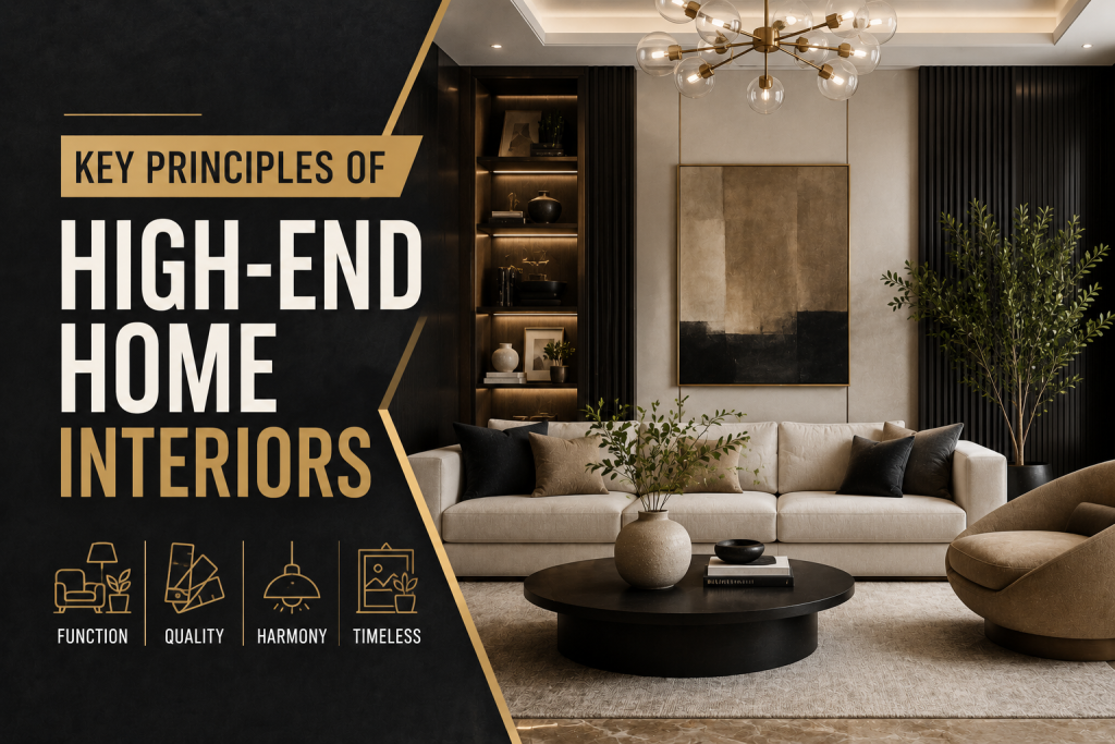 Key Principles of High-End Home Interiors