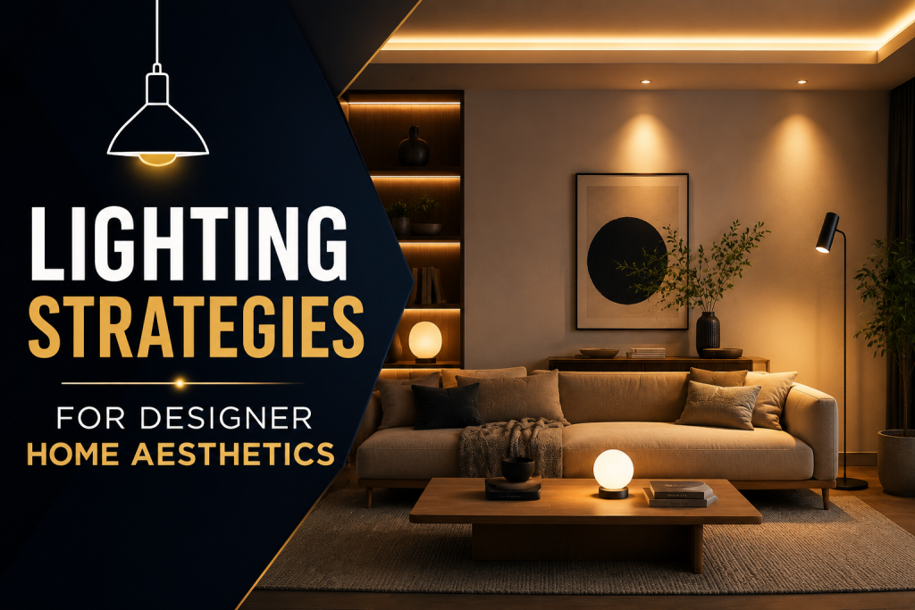 Lighting Strategies for Designer Home Aesthetics