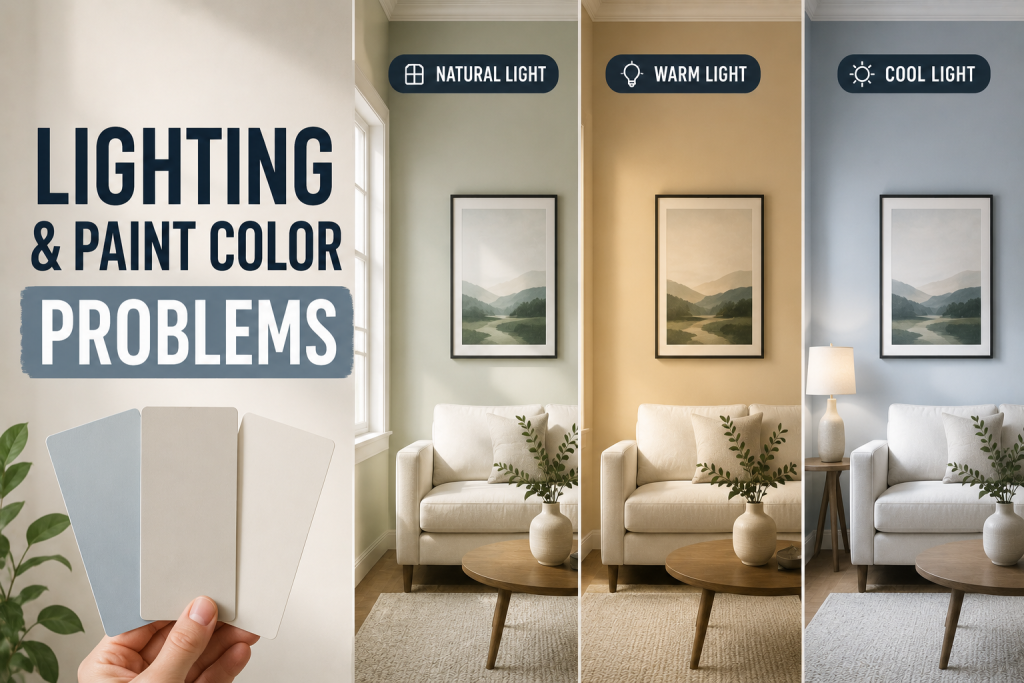 Lighting and Paint Color Problems