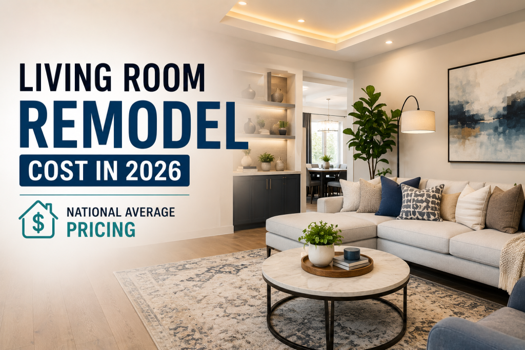 Living room remodel cost