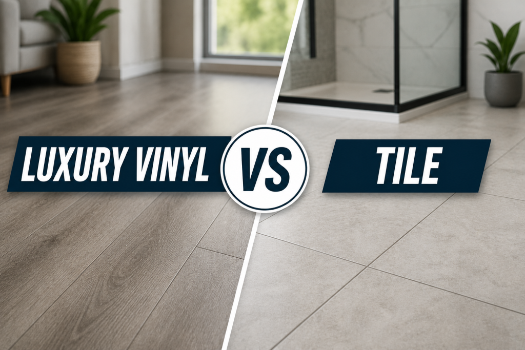 Luxury Vinyl vs Tile Overview