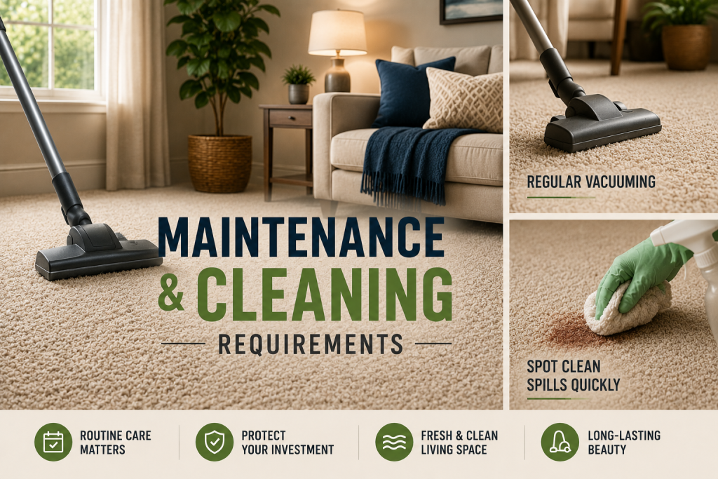 Maintenance and Cleaning Requirements