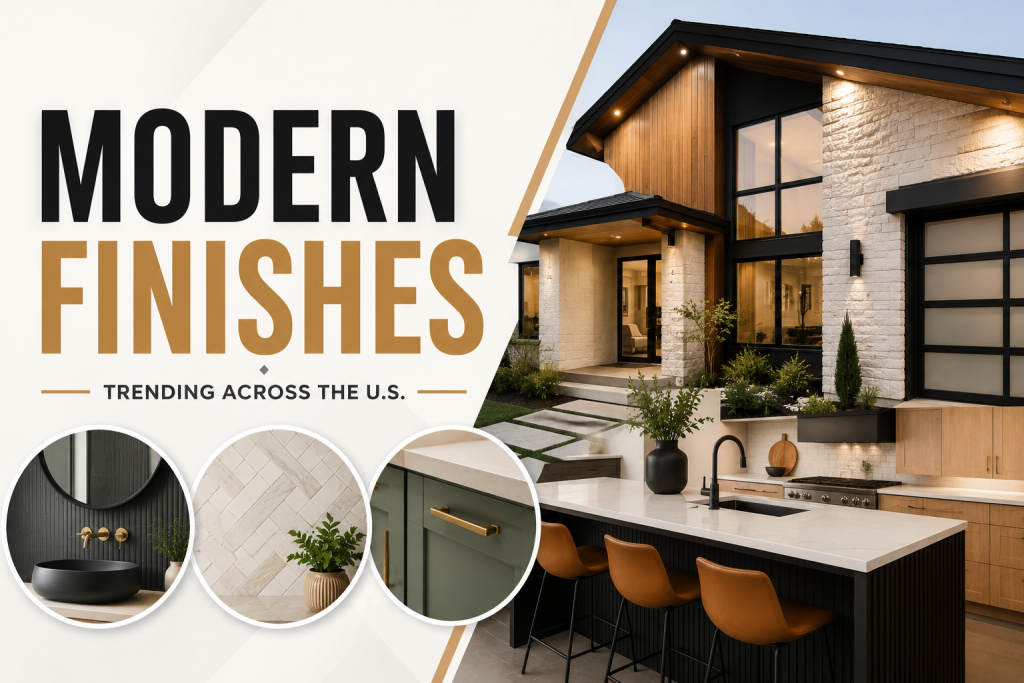 Modern Remodeling Finish Trends Across the United States