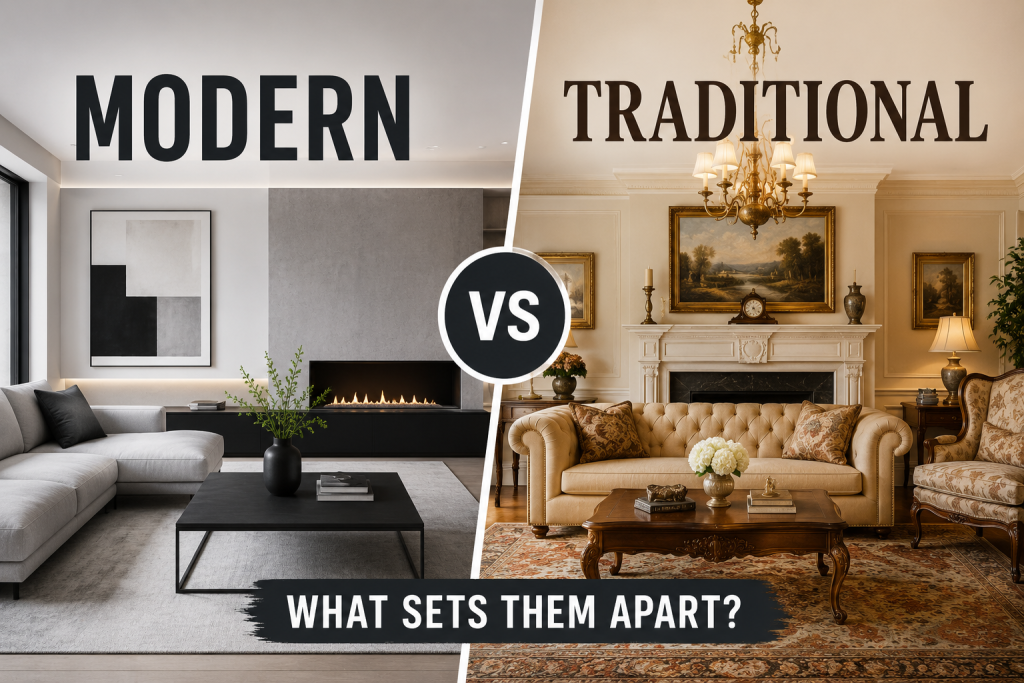 Modern vs Traditional Design Understanding the Core Differences