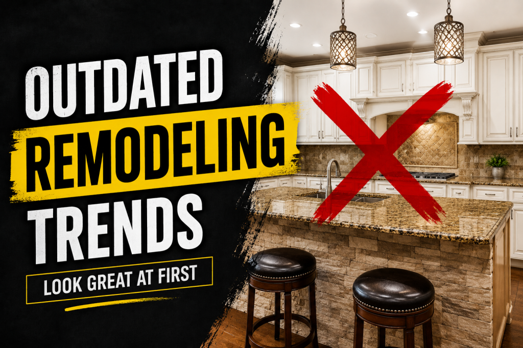 Outdated Remodeling Trends That Look Great at First