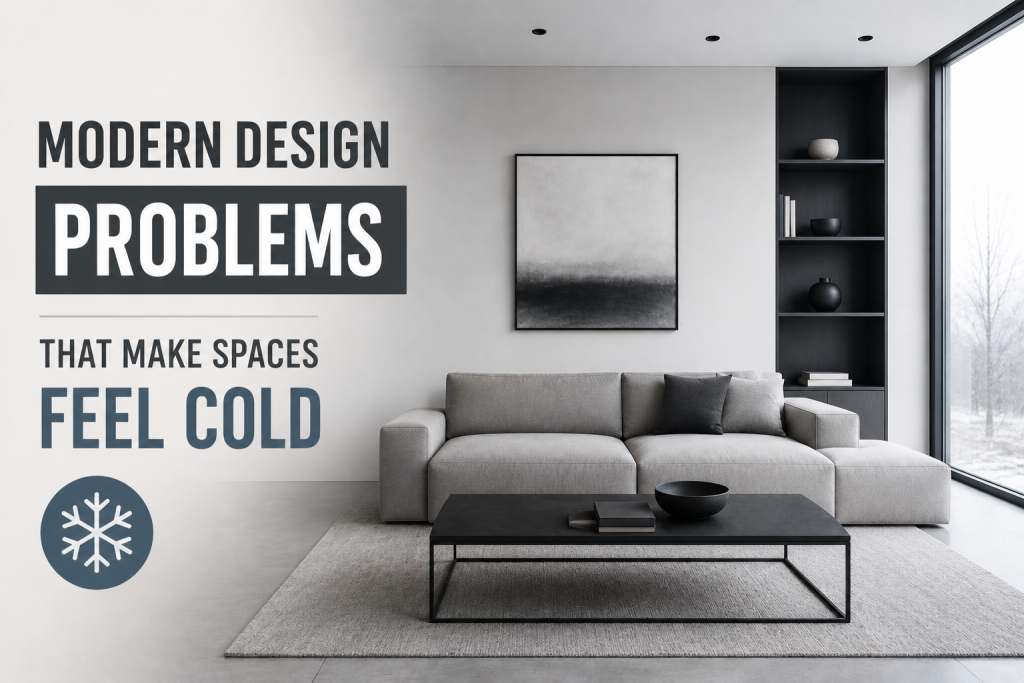 Problems with modern interior design