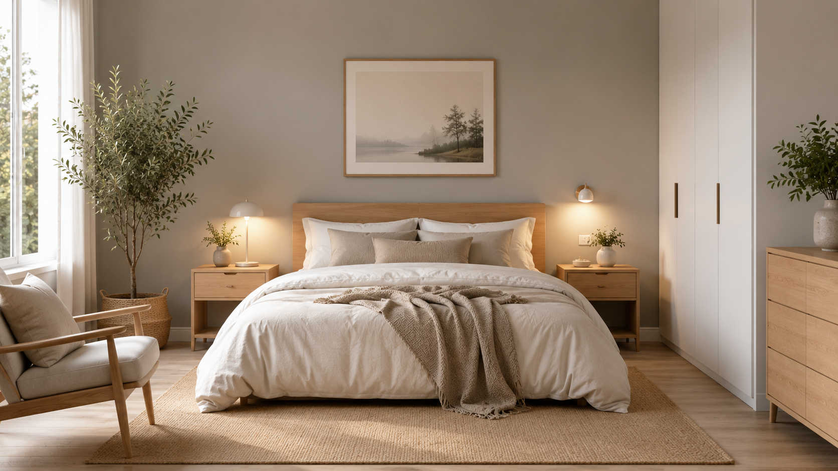 Scandinavian bedroom remodel cost