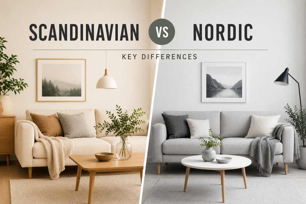 Scandinavian vs Nordic interior design