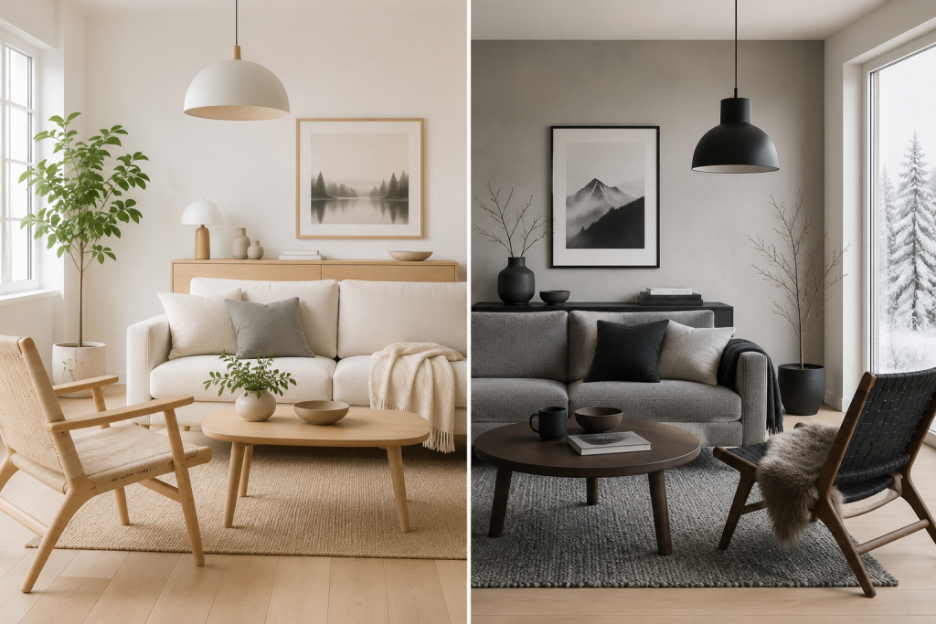 Scandinavian vs Nordic interior design