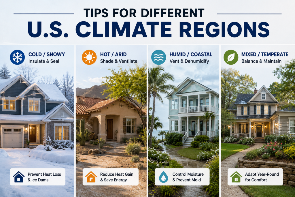 Tips for Different U.S. Climate Regions