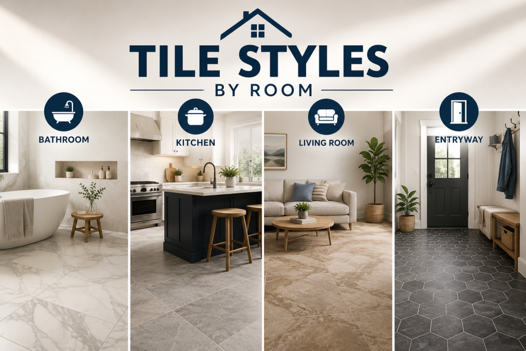 types of tile flooring