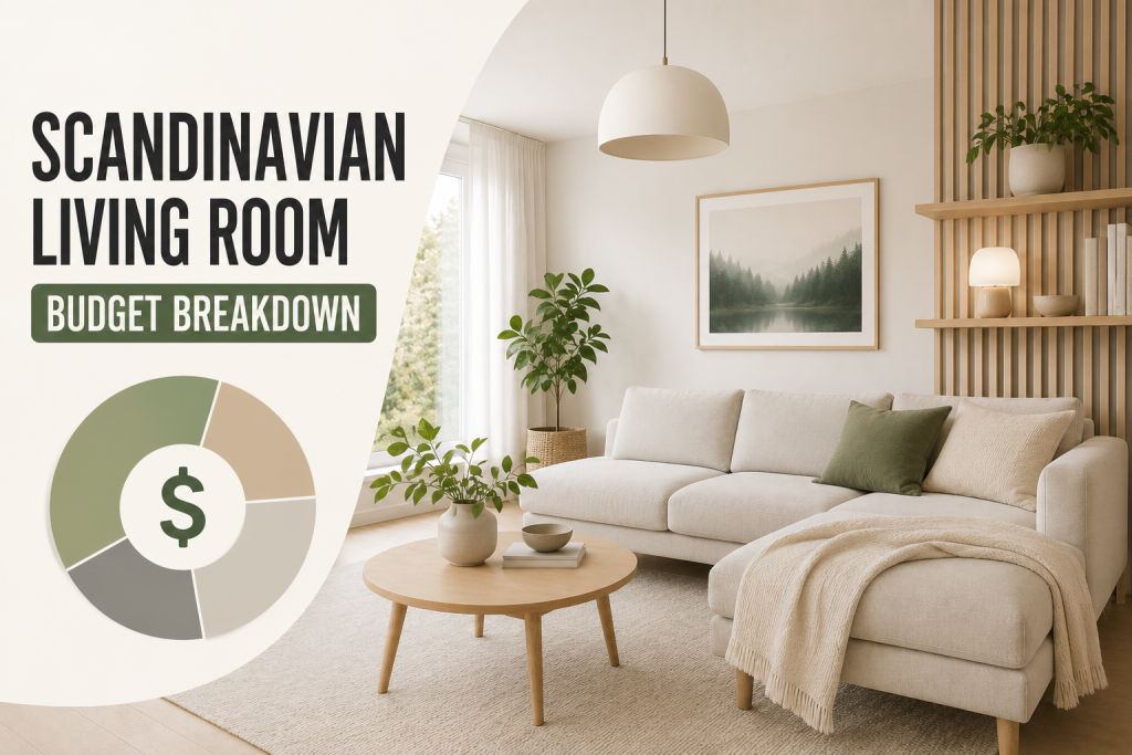 Typical Scandinavian Living Room Renovation Budget Breakdown